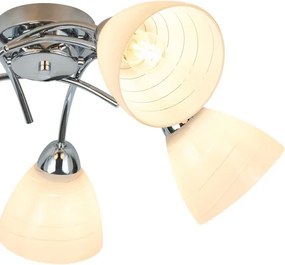 Felületre szerelhető csillár CLARA 5xE27/15W/230V fényes króm