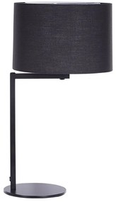 Fekete vas asztali lámpa 49 cm BALDWIN Beliani