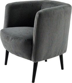 Fotel, szürke/fekete, ALIEN
