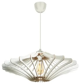 KÉSZLET 2x Csillár zsinóron 1xE27/60W/230V fehér átm. 47 cm