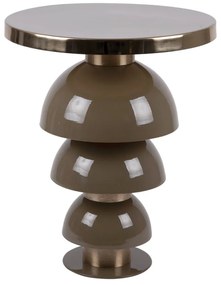 Fém kerek tárolóasztal ø 46 cm Tess – Leitmotiv
