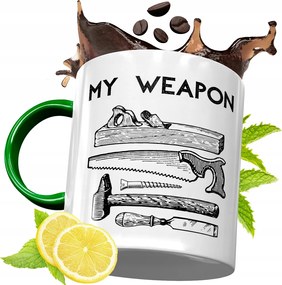 Zöld Bögre Asztalosnak Születésnapra Ajándék fényképes nyomtatással