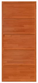 viaszbarna tömör fenyőfa istálló stílusú ajtó 90x208 cm