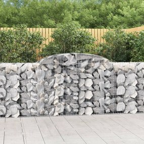 30 db íves horganyzott vas gabion kosár 300 x 50 x 100/120 cm