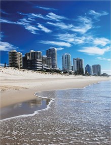 Fotótapéta Tengerpart Óceán Tenger Tájkép Nyári szellő Nap 206x275 +ragasztó