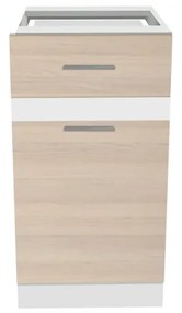 Salandra egyfiókos alsó konyhaszekrény IC 40 Cappuccino N