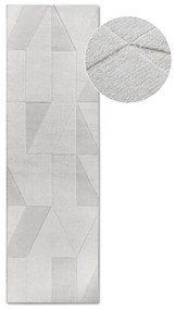 Krémszínű kézi szövésű gyapjú futószőnyeg 80x250 cm Ursule – Villeroy&amp;Boch