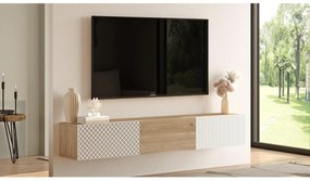 TV asztal/Szekrény Cassius 2 (tölgy) . Akció -23%. 1101450