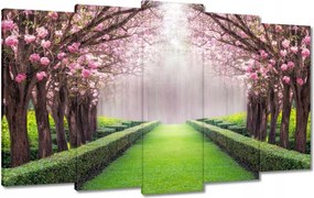 Képek 100x60 Gyönyörű virágok a nappaliba