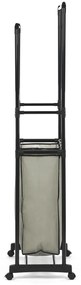 Tárolóállvány GD-176 BK, műanyag, fekete