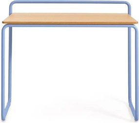 Gyerek íróasztal kőrisfa dekoros asztallappal 45x82 cm Tinn – Kave Home