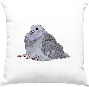 Galamb párna Vicces mém 2 Fehér