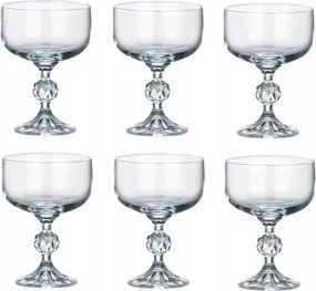 Bohemia Sterna Pezsgős Pohár Készlet, 6 darabos, 200 ml Ajándék Ötlet
