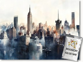 Fotótapéta Flizelina Város Panoráma Manhattan New York 152,5x104 ragasztó