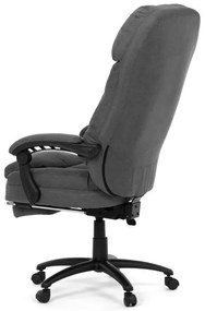 Irodai forgószék szinkronmechanikával, szürke kárpittal. KA-F1251 GREY2