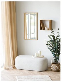 Bézs buklé pad Blossomville – House Nordic