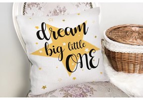 Gyerek párnahuzat 43x43 cm Dream Big – Mila Home