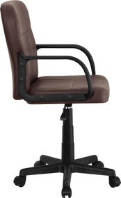 Irodai fotel, barna, AYLA NEW