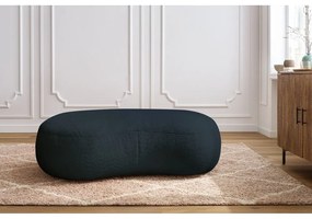 Sötétkék buklé szövet lábtartó Saint-Germain – Bobochic Paris