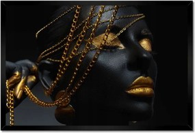 Poszterek keretben 60x40 Arany ékszerek a kézben