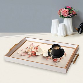 Üveg tálca, 38×24 cm – TPB9900