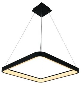 Brilagi - LED dimmelhető kábeles csillár FALCON SLIM LED/50W/230V 50x50 cm fekete + távirányító