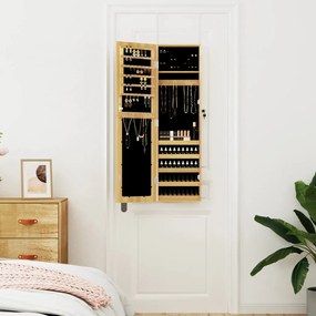 falra szerelhető tükrös ékszerszekrény 30x8,5x106 cm