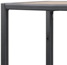 SARON falipolc tölgy/fekete