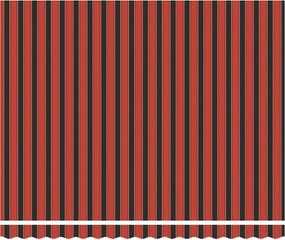 Behúzható napellenző narancssárga és barna 400 × 300 cm