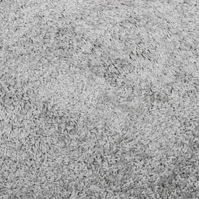 PAMPLONA szürke magas szálú bolyhos modern szőnyeg 80 x 250 cm