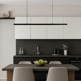 Brilagi - AXIS LED csillár kábelen, 30 W, 230 V, 120 cm, fekete