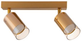 Zuma Line 2211BD-2-GLD - Spotlámpa REN 2xGU10/50W/230V arany