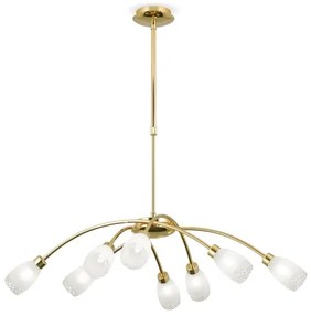 Orion - CARLA rúddal szerelt csillár 8xG9/28W/230V arany