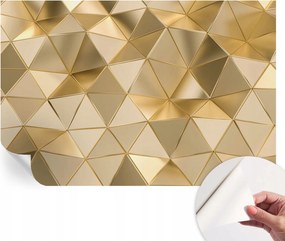 Modern öntapadós fali fotótapéta Háromszög mintás 104x70 cm