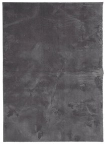HUARTE antracit rövid szálú puha és mosható szőnyeg 160x230 cm