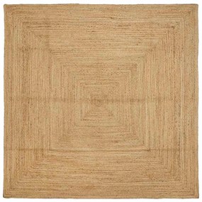 Szőnyeg Bézs 200 x 200 cm Juta