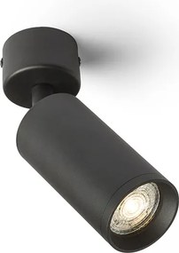 RENDL BELENOS mennyezeti lámpa fekete 230V LED GU10 9W