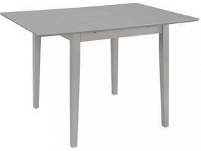 Szürke kihúzható MDF étkezőasztal (80-120)x80x74 cm