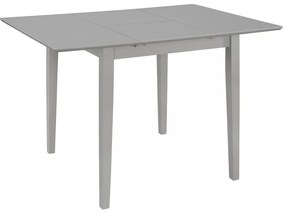 szürke kihúzható MDF étkezőasztal (80-120)x80x74 cm