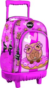 Kapibara Donut prémium gurulós iskolatáska, táska 44 cm