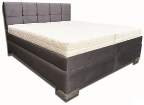 Franciaágy  160 cm Elissa (matrac nélkül) (fa léces ágyráccsal). 1052027