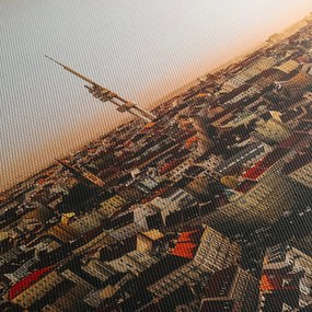 Naplemente Zizkov felett (70x50 cm)