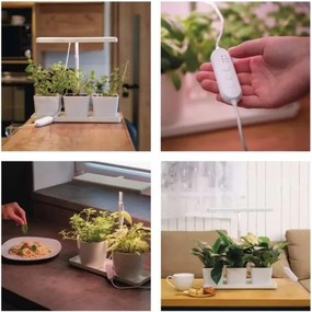 LED fényerőszabályozható beltéri növénynevelő lámpa GROW LED/7W/5V