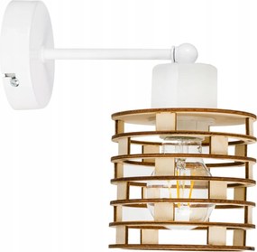 Lámpa Fali Lámpa fix loft Rugós Fa