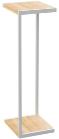 Luminex Virágállvány 100x30x34 cm fehér LU9026