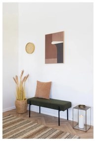 Sötétzöld buklé pad Swindon – House Nordic