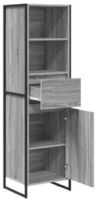 Könyvespolc fiókkal Szürke Sonoma 43 x 36 x 150,5 cm Faanyag