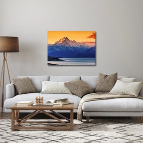 Kép - Pukaki-tó (70x50 cm)