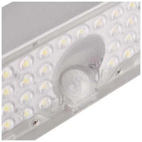 LED Napelemes reflektor mozgásérzékelővel LED/3,7V 3000mAh 4000K IP65 fehér