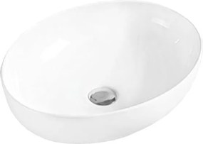 Mexen Jowita munkalapra szerelhető mosdó 52 x 39 cm, fehér - 21355200